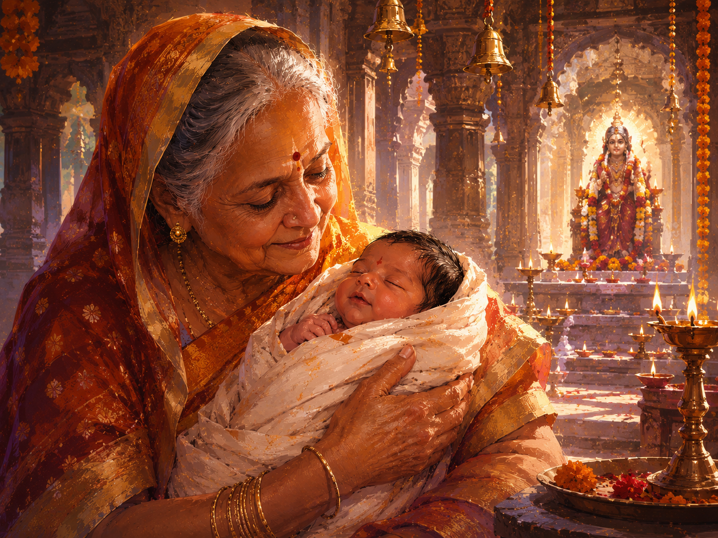 1999 - Was born in a tantrik lineage