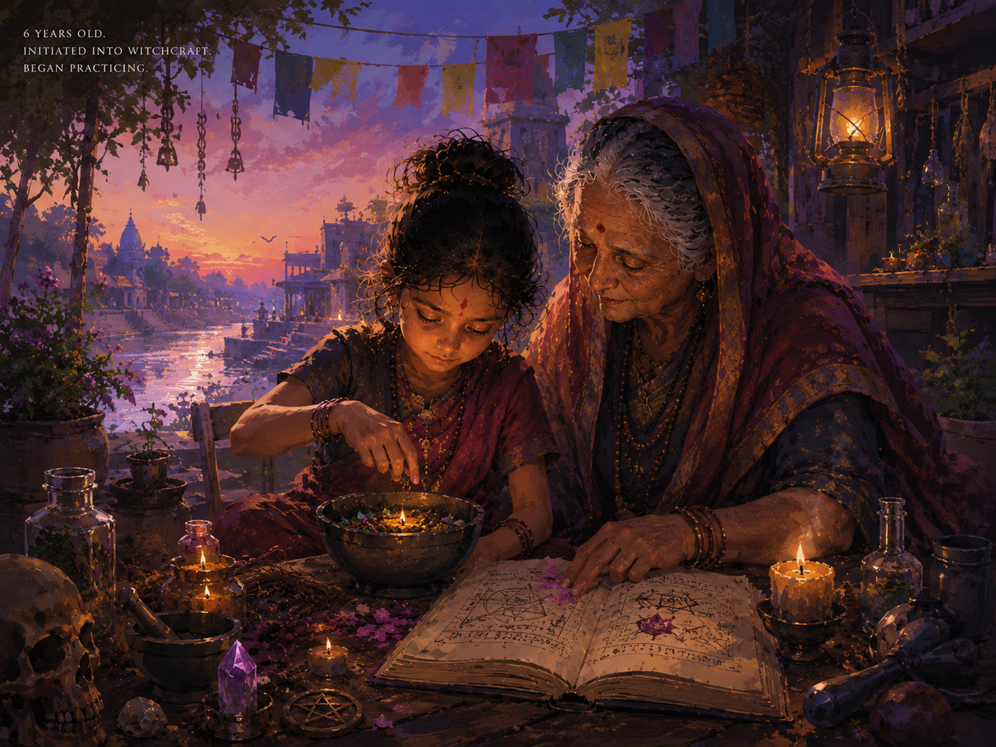2010 - Initiated into witchcraft and started practicing